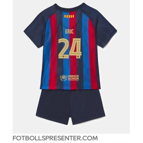 Barcelona Eric Garcia #24 Hemmatröja Barn 2022-23 Kortärmad (+ korta byxor)